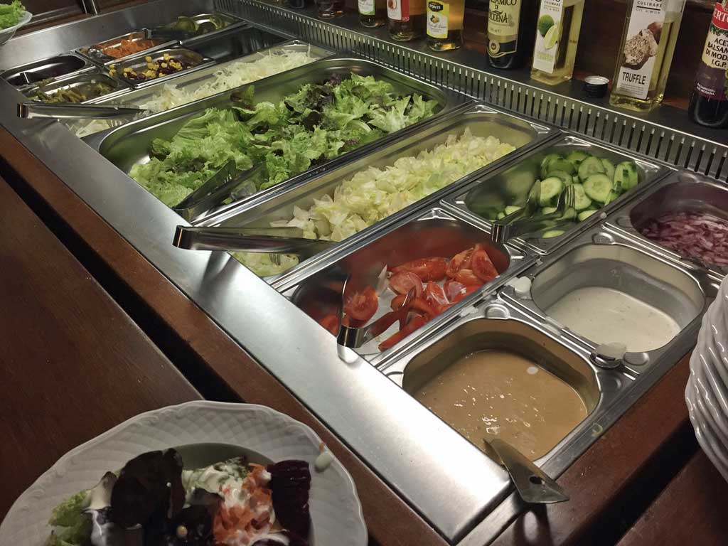 Salatbuffet Breuer's Häuschen